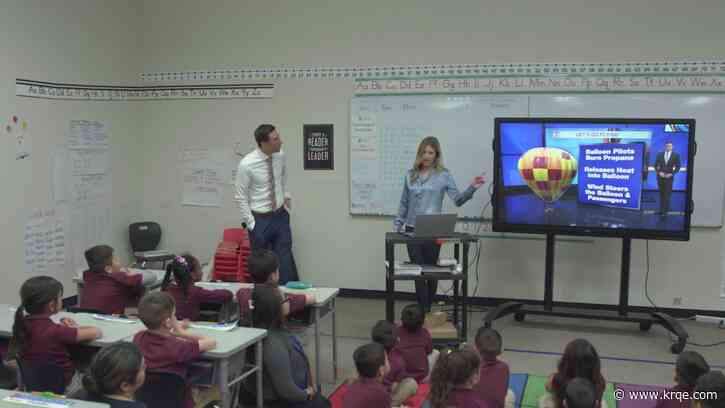 KRQE Weather Academy visits Albuquerque Collegiate Charter School