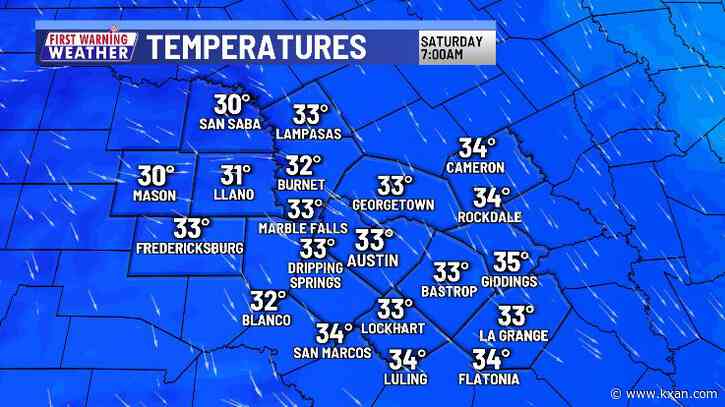 Widespread freezes expected in most communities this weekend