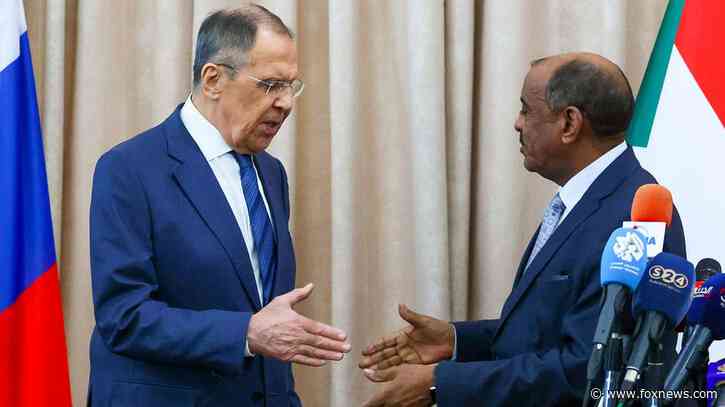 Russian foreign minister meets with Sudanese leadership