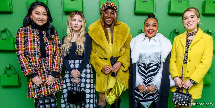 Emma Roberts, Lana Condor, Haley Lu Richardson & Quinta Brunson Attend Kate Spade New York Show During New York Fashion Week