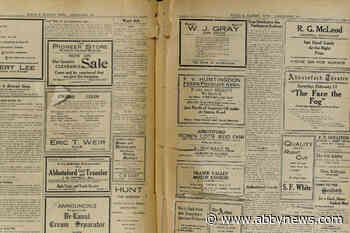 100 Years Ago in Abbotsford: A mysterious visitor, a ‘lunatic’ dealt with, and racism all featured in print