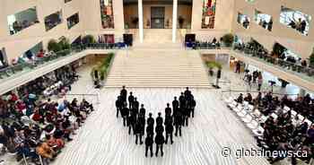 1st Edmonton Police Service recruits of the year graduate at city hall