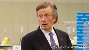 Here's what John Tory said in his resignation speech