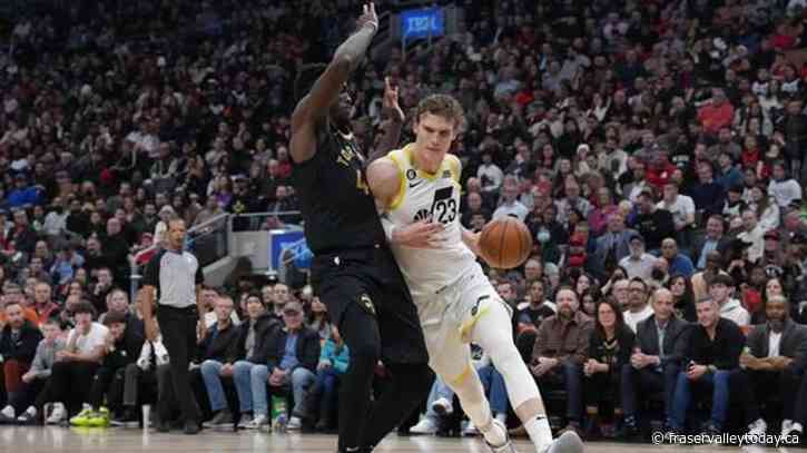 Markkanen, Kessler help undermanned Jazz rally past Raptors 122-116