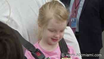 Ukrainian Girl Who Lost Eye in Russian Missile Attack to be Treated at South Florida Hospital