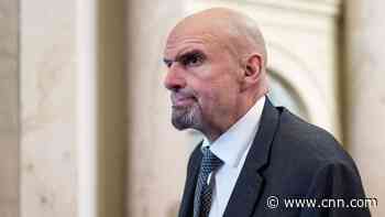 Sen. John Fetterman leaves hospital days after being admitted for feeling lightheaded