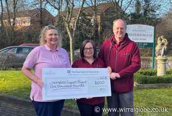 Barchester’s Charitable Foundation donates £1k to charity