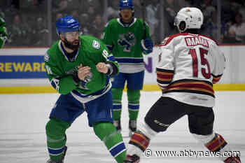 Abbotsford Canucks, Tucson Roadrunners rivalry explodes in 4-0 win for Canucks
