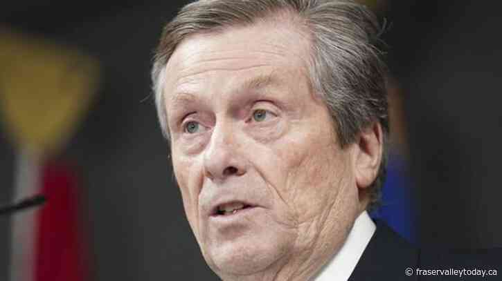 John Tory resigns as Toronto mayor over affair with former staff member