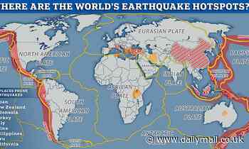 Where are the world's earthquake hotspots?
