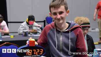 Portsmouth man Ben Stokes sets Rubik's Cube record