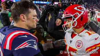 Chiefs' Patrick Mahomes on surpassing Tom Brady as GOAT: 'Ask me when I'm like 38 years old'