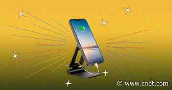 Multitask With Ease: This Adjustable Stand for Your Device Is Just $7     - CNET
