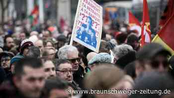 Vierter Protesttag gegen Rentenreform in Frankreich