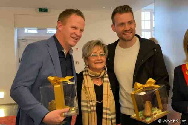 Mignolet en Vrancken als helden geëerd in Sint-Truiden: “Voel me nog altijd in hart en nieren een Truienaar”