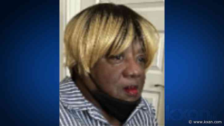 Silver Alert issued in Austin for missing woman with cognitive impairment