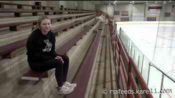 Anoka Highschool girls hockey goalie makes 89 saves in one game