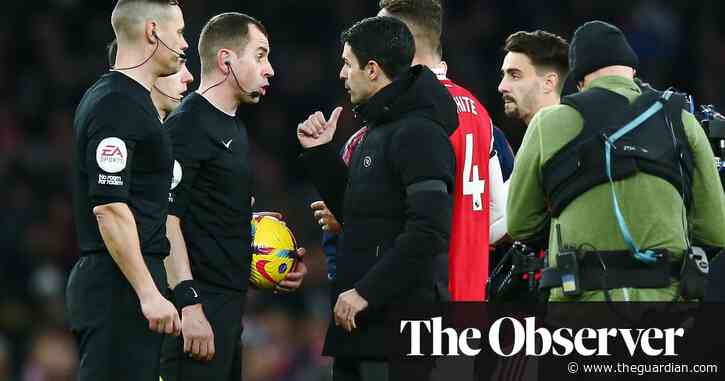 Mikel Arteta ‘frustrated’ at officials for allowing Brentford equaliser at Arsenal