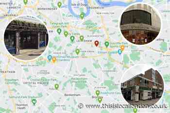Map of Wetherspoons closures and pubs still open in south east London