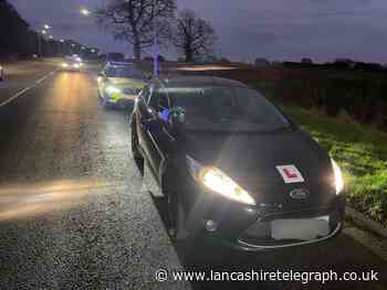 Preston: ‘Idiot’ learner driver arrested after caught high on cannabis