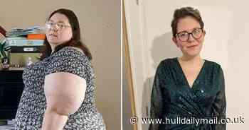 Marmite addict loses 16st after liver failure kicked her into action