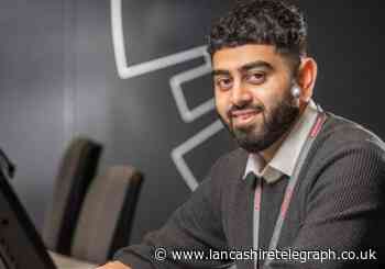 Blackburn lad soaring to success as BAE Systems apprentice