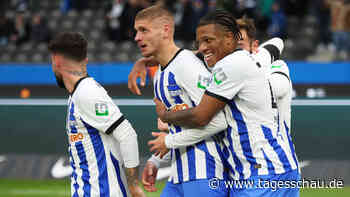 Bundesliga: Hertha gewinnt deutlich gegen Gladbach