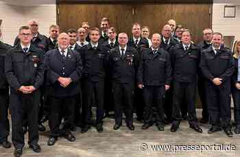 FW-AR: Hauptdienstbesprechung und Agathafeier vom Basislöschzug 2