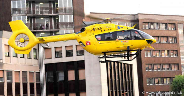 Dodicenne in settimana bianca con la classe cade dal balcone dell’albergo. Trasportato in elicottero in ospedale, è grave