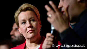 Liveblog: ++ Giffey gibt noch nicht auf ++