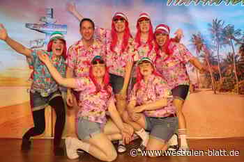 Aloha , Helau und Hula Hoop am Sennestrand