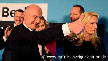 CDU bei Berlin-Wahl weit vorn - FDP unter fünf Prozent