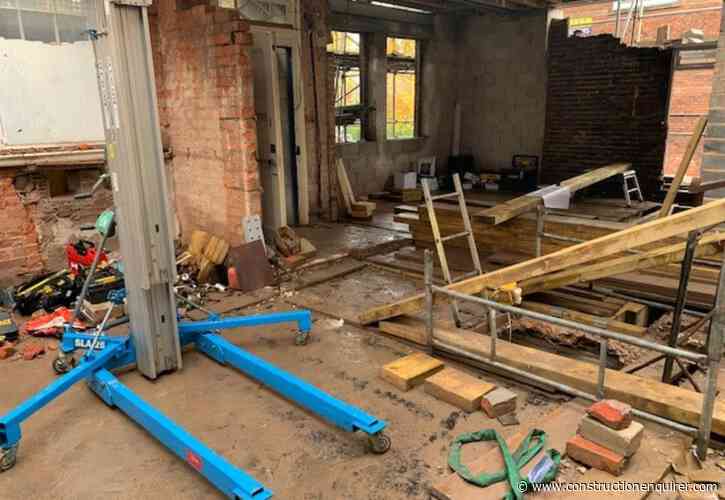 Safety shambles on bank conversion job