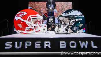 Super Bowl predictions: Odds, spread, total, player props, TV channel, streaming for Eagles vs. Chiefs