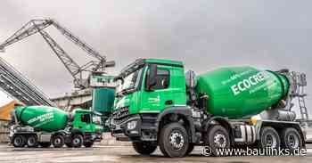 11 Werke von Heidelberger Beton können Beton mit einem Rezyklat-Mindestanteil von 40% anbieten