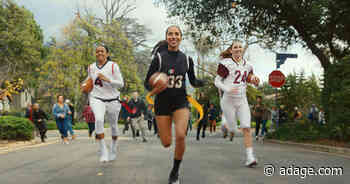 Inside the NFL’s fun, frenetic flag football campaign for Super Bowl 2023