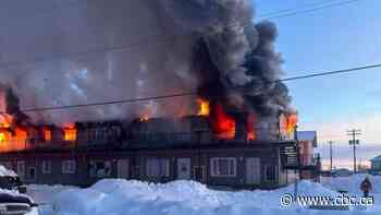 49 displaced, 2 injured after apartment fire in Tataskweyak Cree Nation, Man.