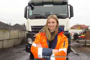 Von der Tierarzthelferin zur LKW-Fahrerin umgeschult