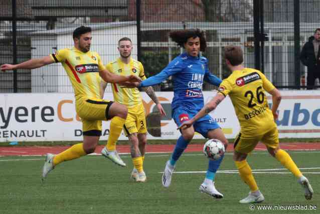 Knokke-coach Yves Van Borm tovert met spits Gabriel Lemoine nieuw konijn uit zijn hoge hoed: “Blij dat ik mijn steentje kon bijdragen aan onze eerste goal”