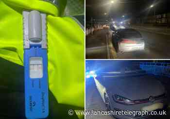 Police arrest drug driver as he speeds past them at 150mph