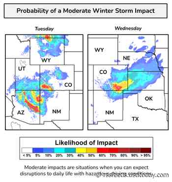 Winter storm to bring snow across Plains, Midwest as ice, freezing rain hit Southeast