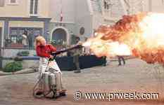 Rebel Wilson wields a flamethrower, nunchucks in concussion PSA