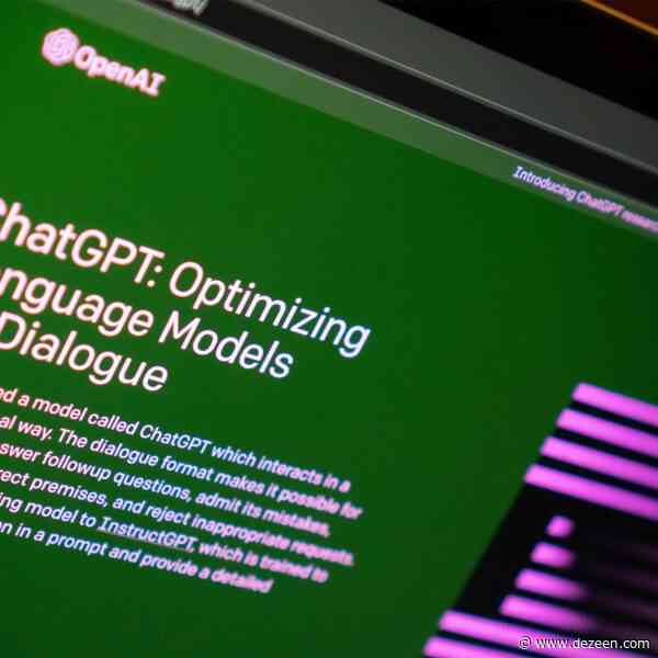 "Architects may become a thing of the past" says ChatGPT