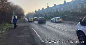 Police hunt for driver who fled scene after hitting parked cars in Hexham