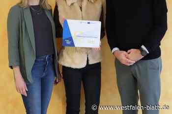 EU-Projekt am Berufskolleg Lübbecke ausgezeichnet