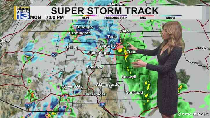 Two storms bring rain, snow and high winds through mid-week