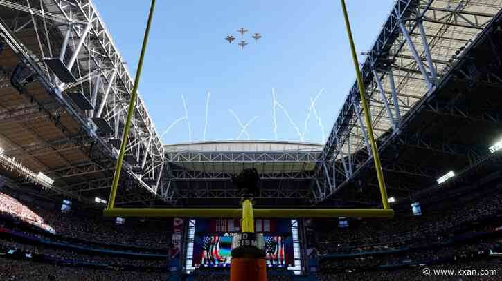 All-female pilot team makes Super Bowl flyover history