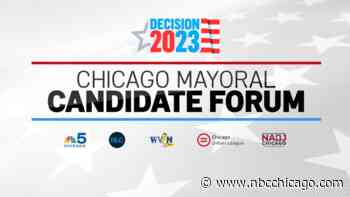 How to Watch NBC 5's Chicago Mayoral Forum on Monday