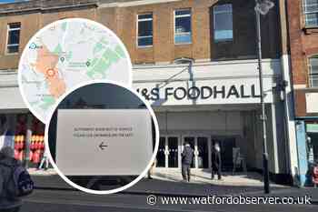 Power cut closes shops in Watford town centre this morning