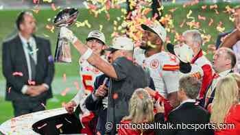 Chiefs installed as favorites to win Super Bowl LVIII